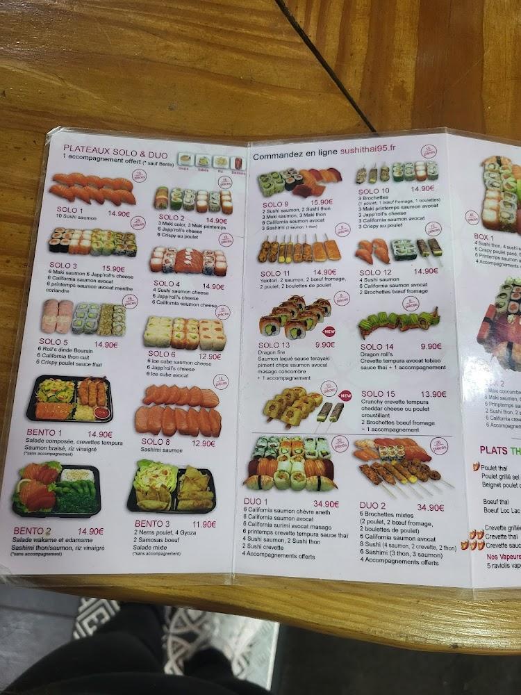 Sushi & Thaï - Menu Image 4